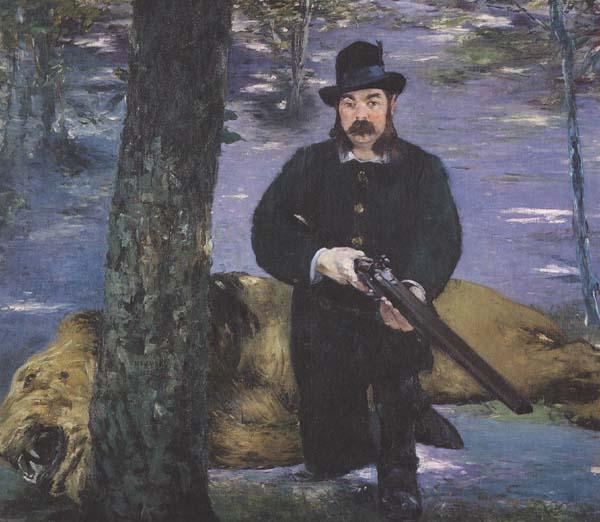 Edouard Manet Eugene Pertuiset,le chasseur de lions (mk40) Germany oil painting art